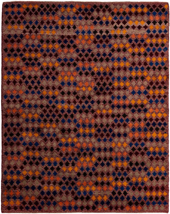 6' x 7' 9 Hand Knotted Balouch Wool Rug