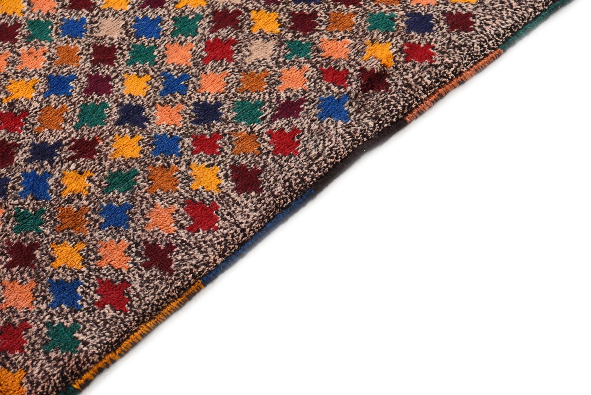 6' x 8' 4 Hand Knotted Balouch Wool Rug