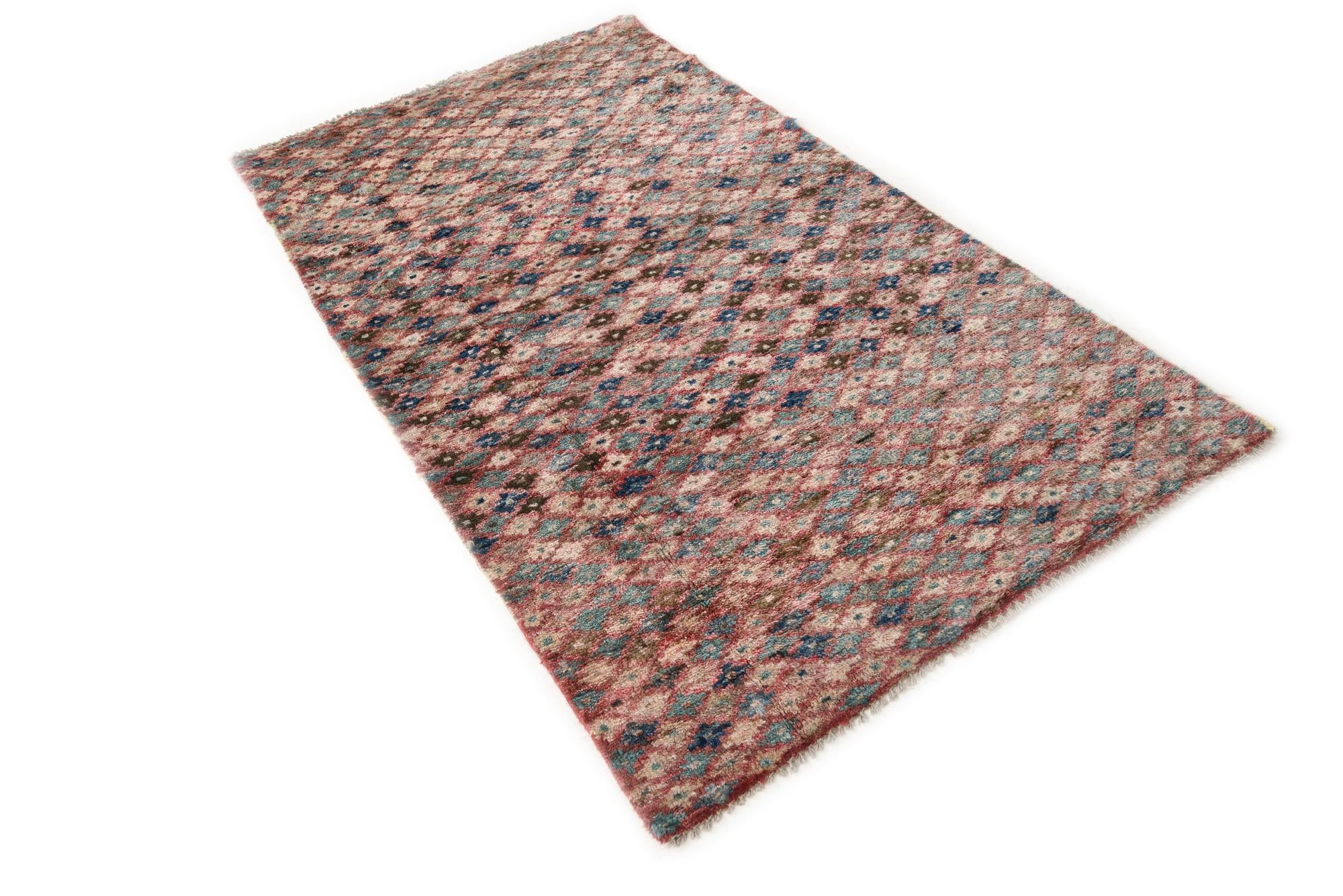 3' 4 x 5' 10 Hand Knotted Balouch Wool Rug