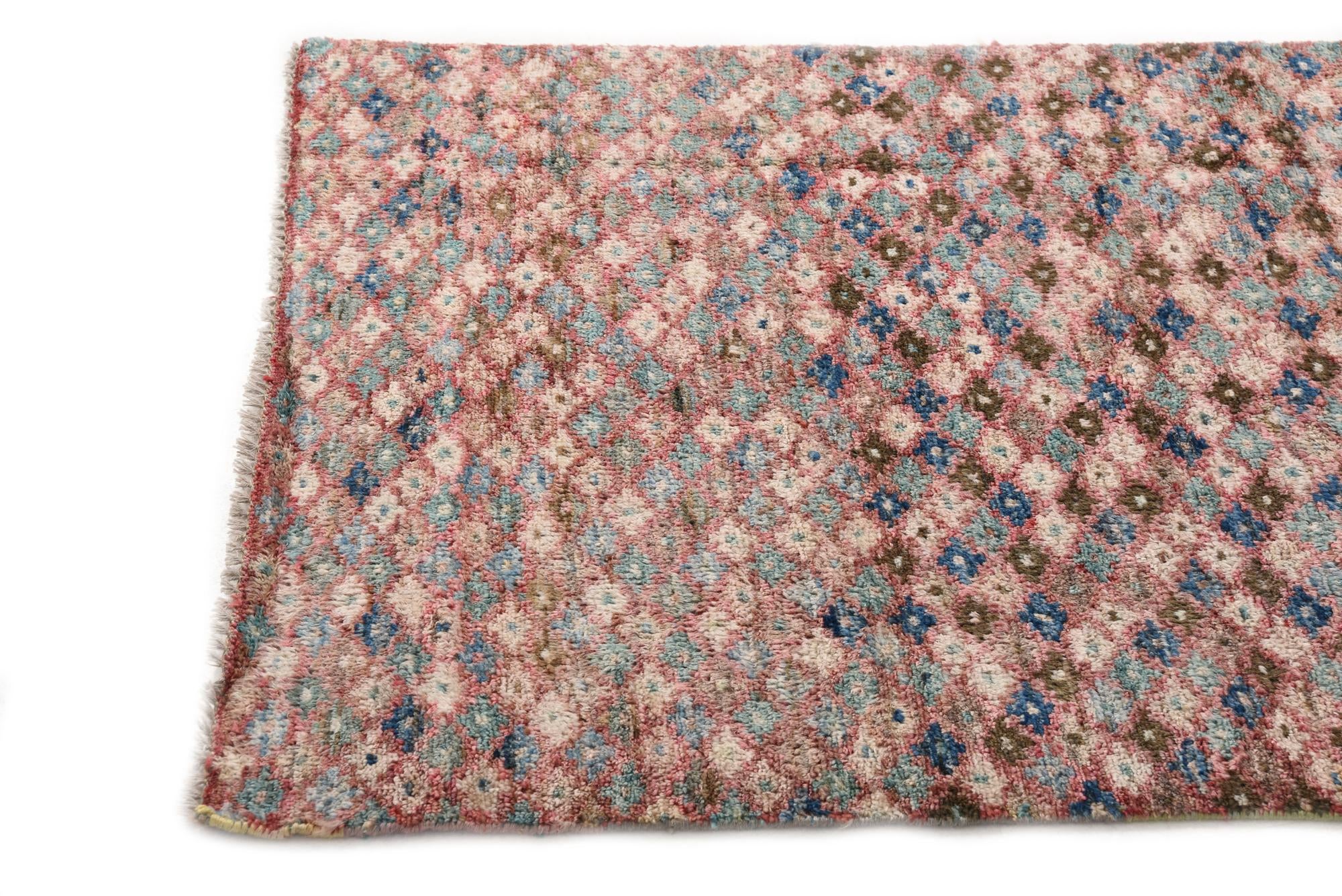 3' 4 x 5' 10 Hand Knotted Balouch Wool Rug