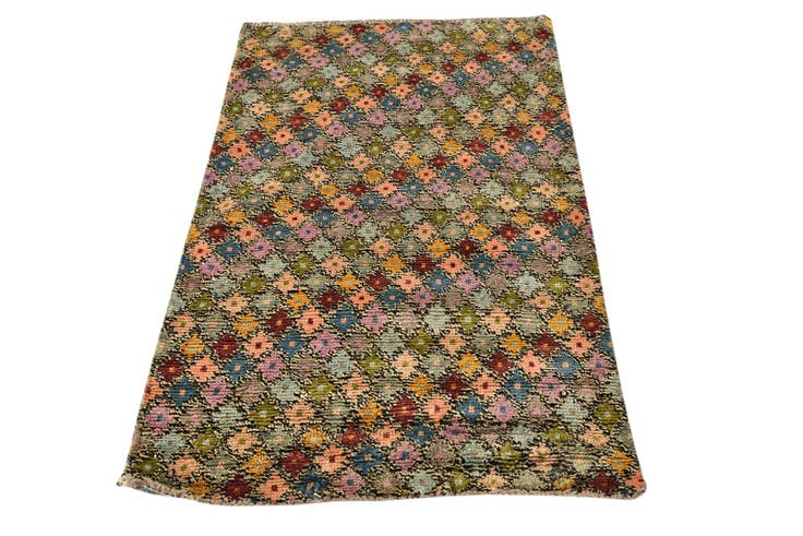 Detail image of 3' 1 x 5' 2 Hand Knotted Balouch Wool Rug