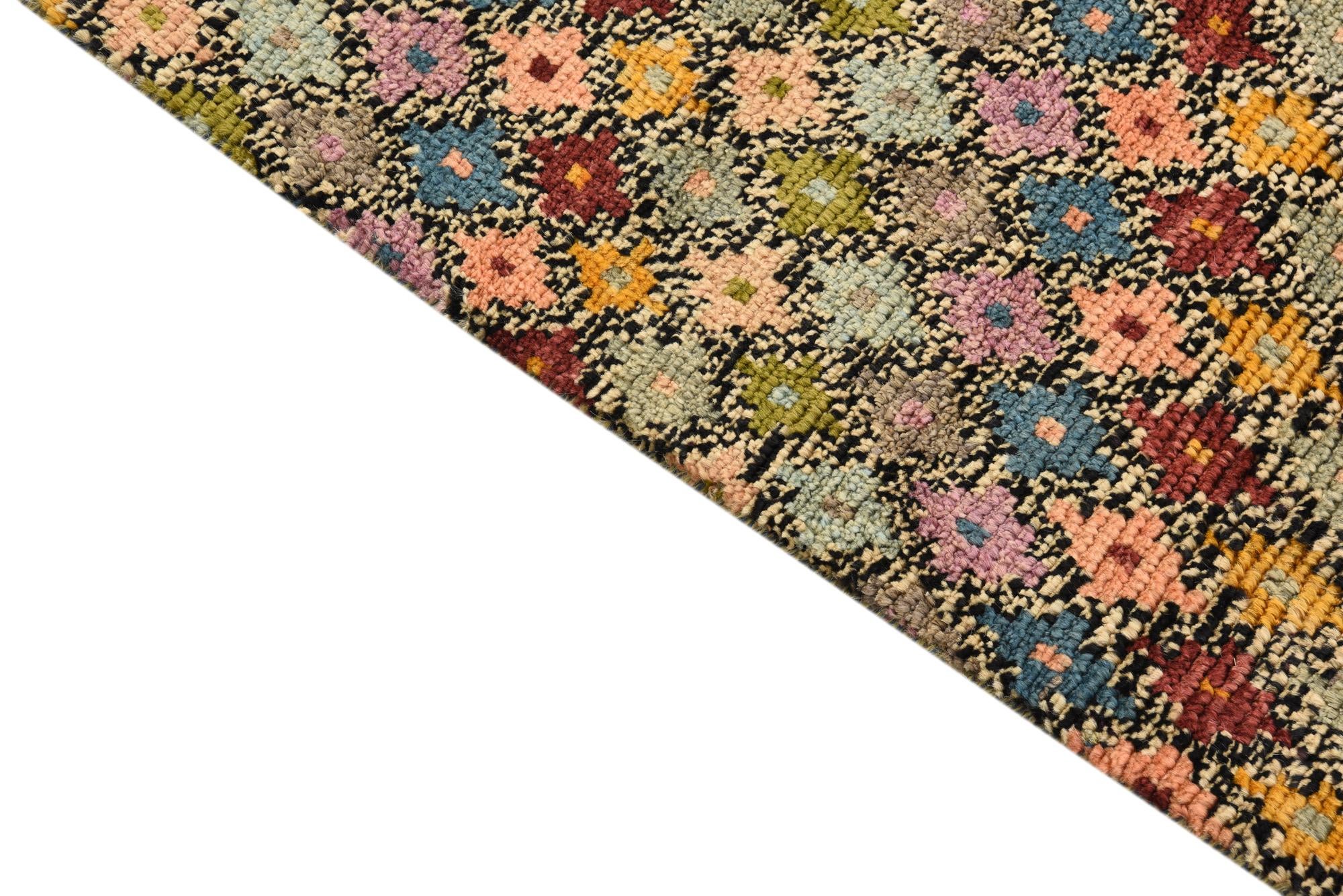3' 1 x 5' 2 Hand Knotted Balouch Wool Rug