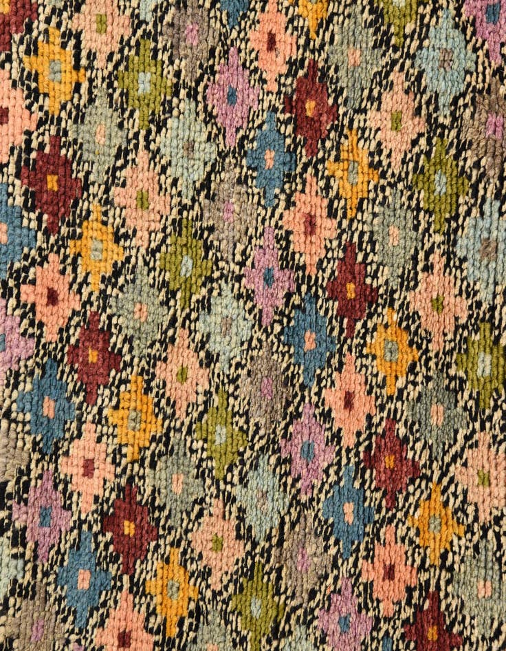Detail image of 3' 1 x 5' 2  Hand Knotted Balouch Wool Rug