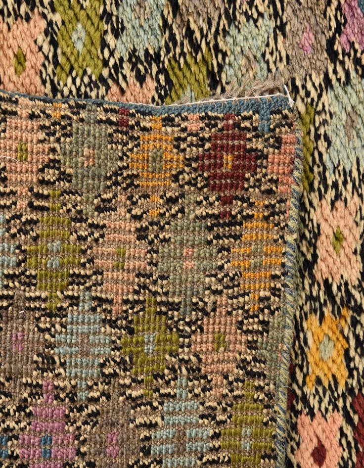 Detail image of 3' 1 x 5' 2  Hand Knotted Balouch Wool Rug