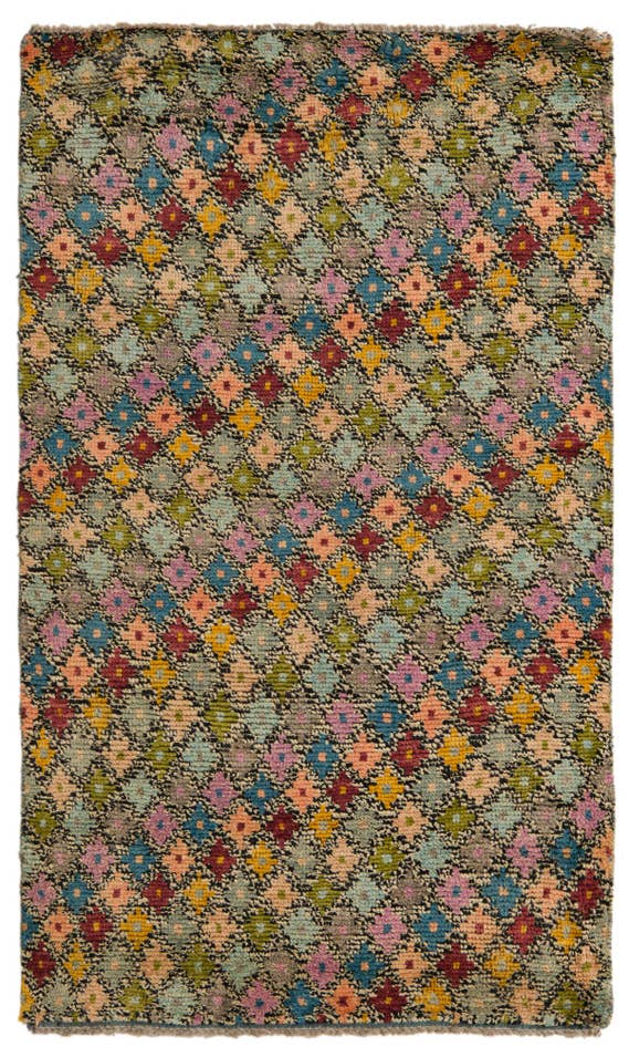 Detail image of 3' 1 x 5' 2 Hand Knotted Balouch Wool Rug