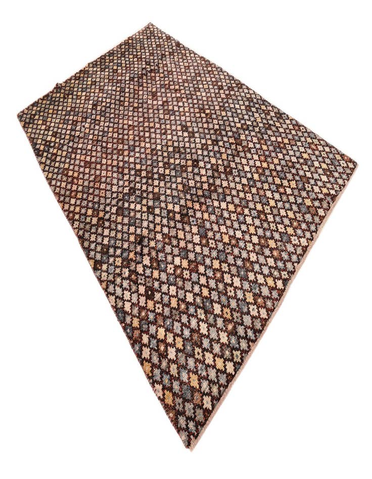 Detail image of 6' 6 x 10'  Hand Knotted Balouch Wool Rug