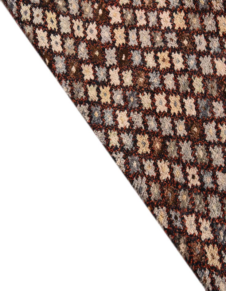 Detail image of 6' 6 x 10'  Hand Knotted Balouch Wool Rug