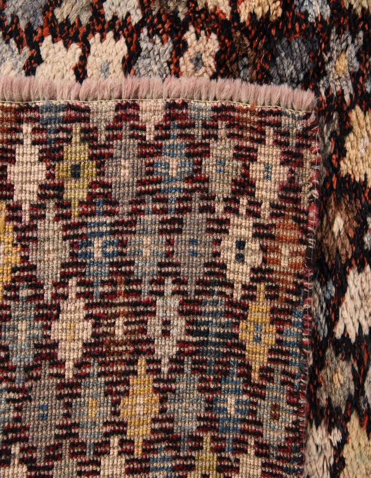 Detail image of 6' 6 x 10'  Hand Knotted Balouch Wool Rug