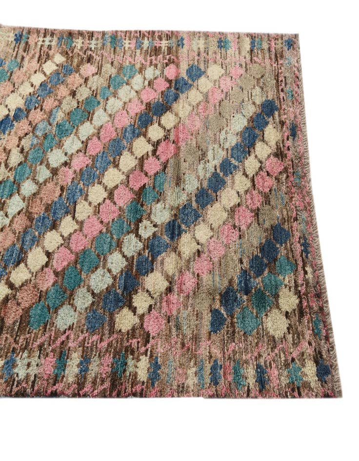 Detail image of 3' 8 x 5' 10 Hand Knotted Balouch Wool Rug