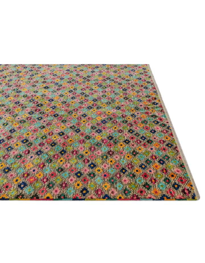 6' 11 x 9' 7 Hand Knotted Balouch Wool Rug