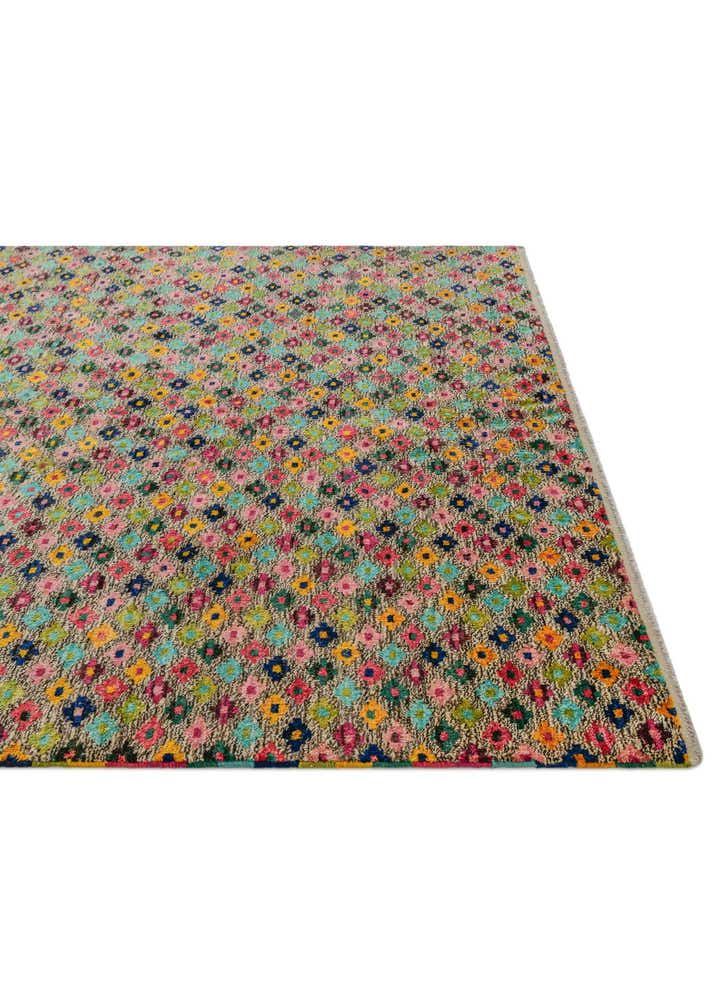 6' 11 x 9' 7 Hand Knotted Balouch Wool Rug