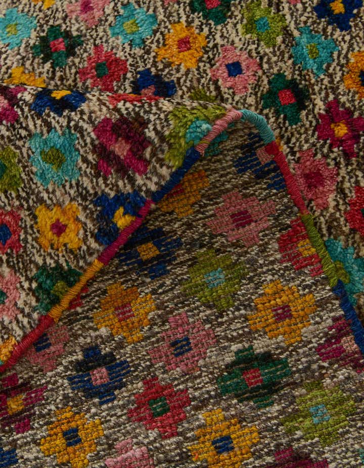 6' 11 x 9' 7 Hand Knotted Balouch Wool Rug