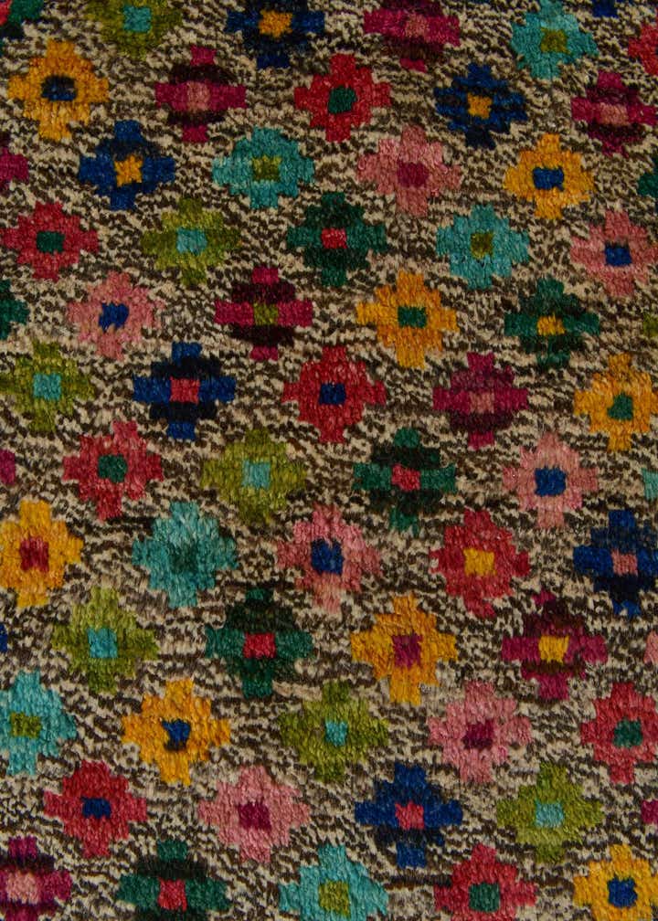 6' 11 x 9' 7 Hand Knotted Balouch Wool Rug