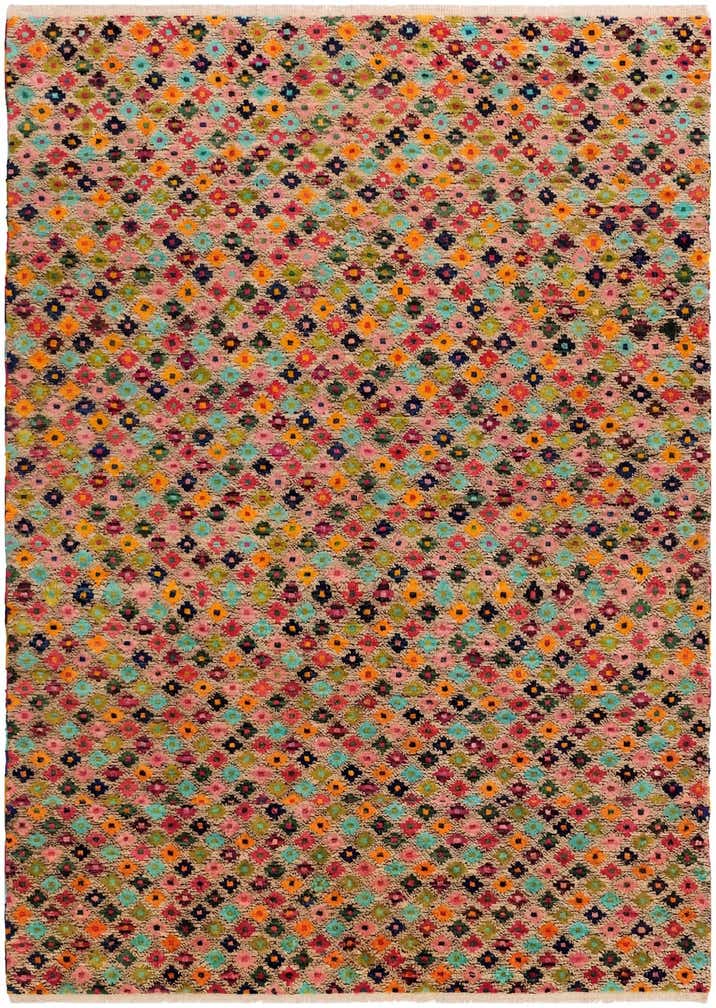 6' 11 x 9' 7 Hand Knotted Balouch Wool Rug