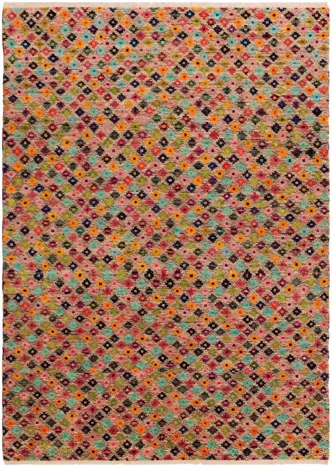 Detail image of 6' 11 x 9' 7 Hand Knotted Balouch Wool Rug
