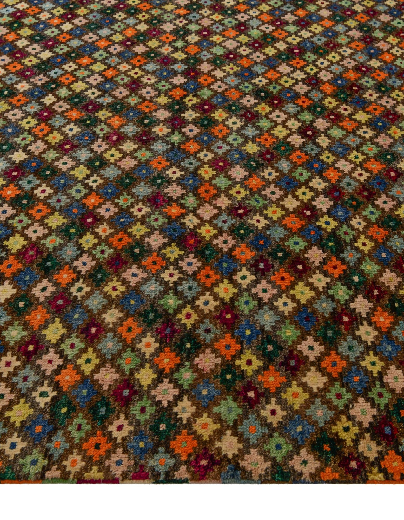 7' 1 x 9' 8 Hand Knotted Balouch Wool Rug
