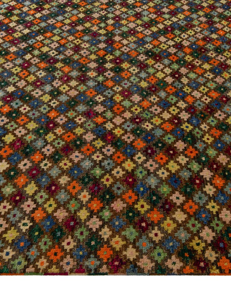 Detail image of 7' 1 x 9' 8 Hand Knotted Balouch Wool Rug