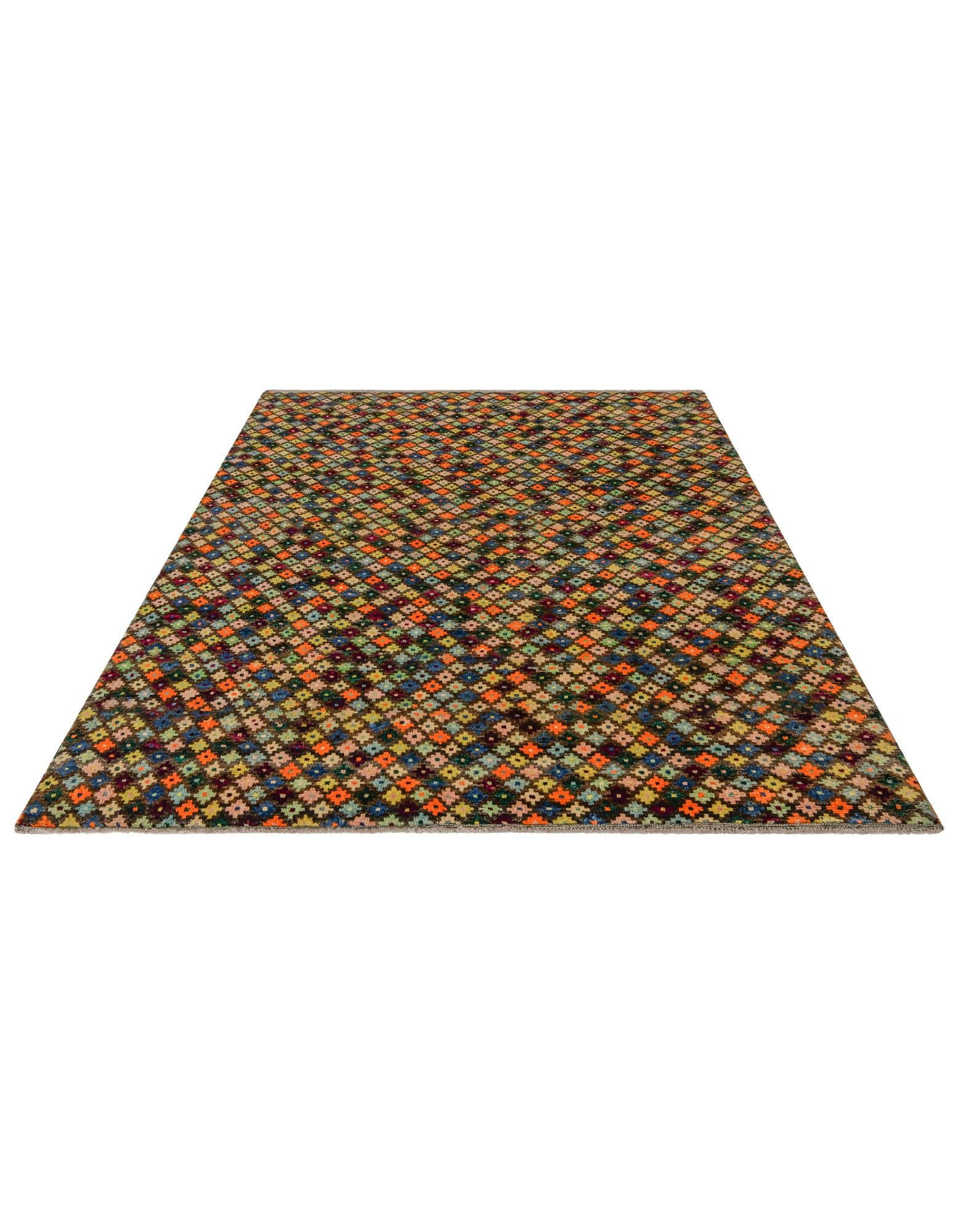 7' 1 x 9' 8 Hand Knotted Balouch Wool Rug