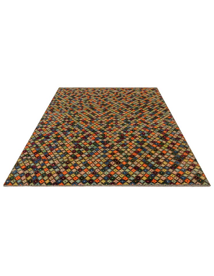 Detail image of 7' 1 x 9' 8 Hand Knotted Balouch Wool Rug