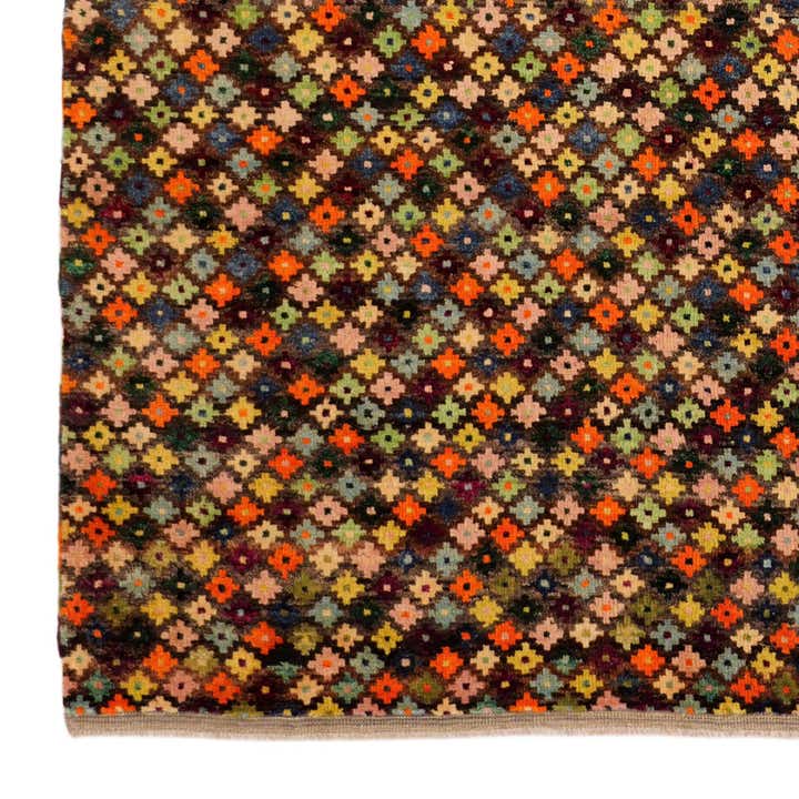 7' 1 x 9' 8 Hand Knotted Balouch Wool Rug