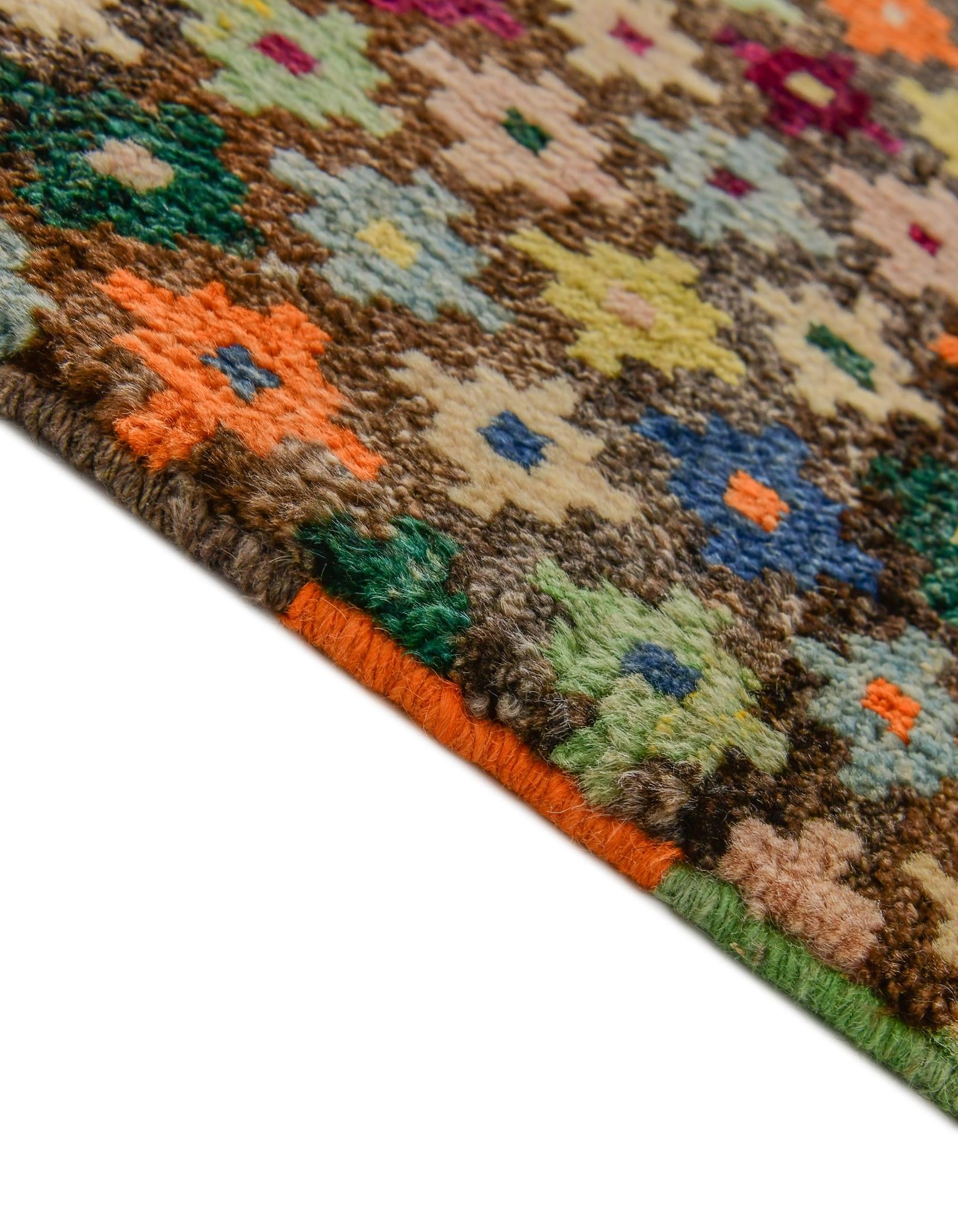 7' 1 x 9' 8 Hand Knotted Balouch Wool Rug