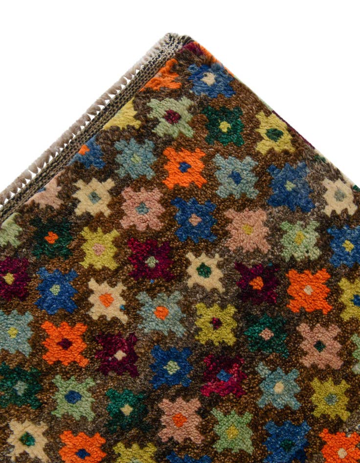 Detail image of 7' 1 x 9' 8 Hand Knotted Balouch Wool Rug