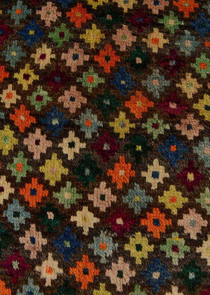 7' 1 x 9' 8 Hand Knotted Balouch Wool Rug