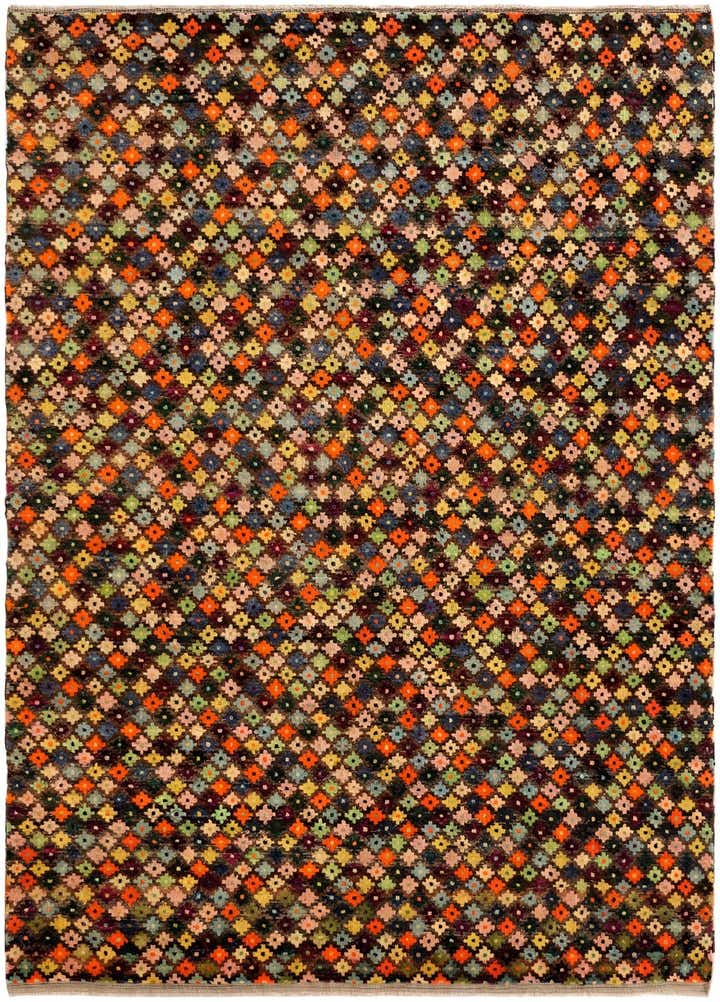 7' 1 x 9' 8 Hand Knotted Balouch Wool Rug