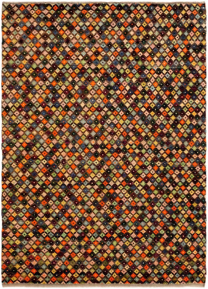 Detail image of 7' 1 x 9' 8 Hand Knotted Balouch Wool Rug