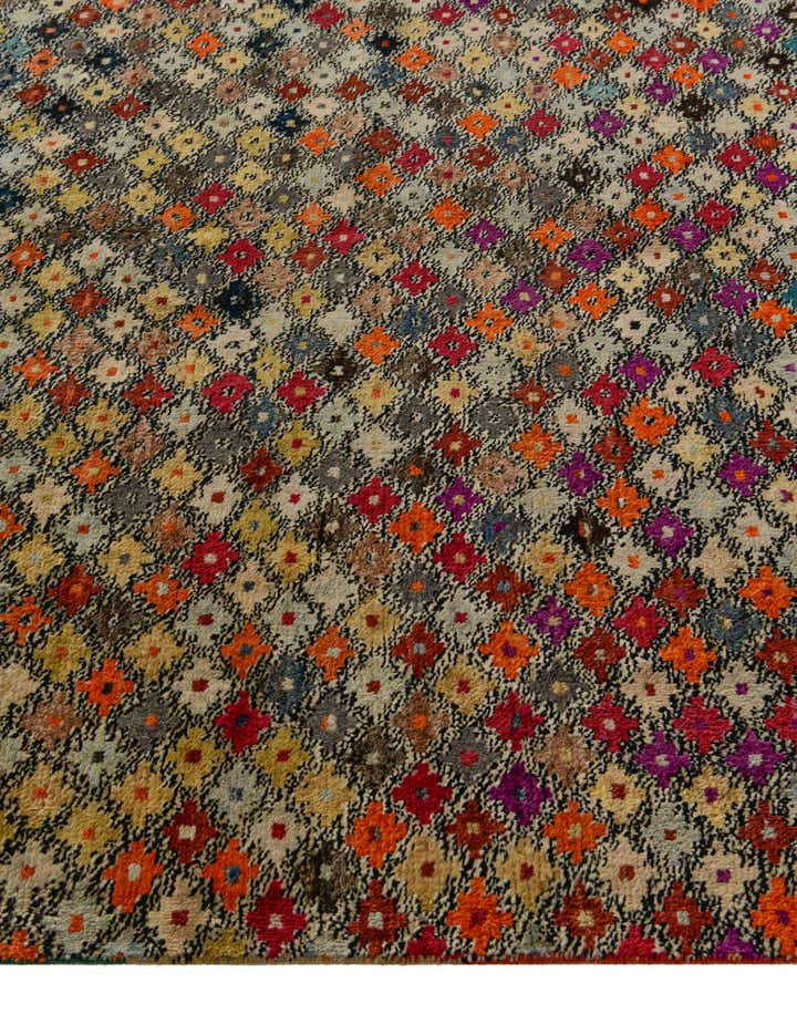 5' 8 x 8' 2 Hand Knotted Balouch Wool Rug