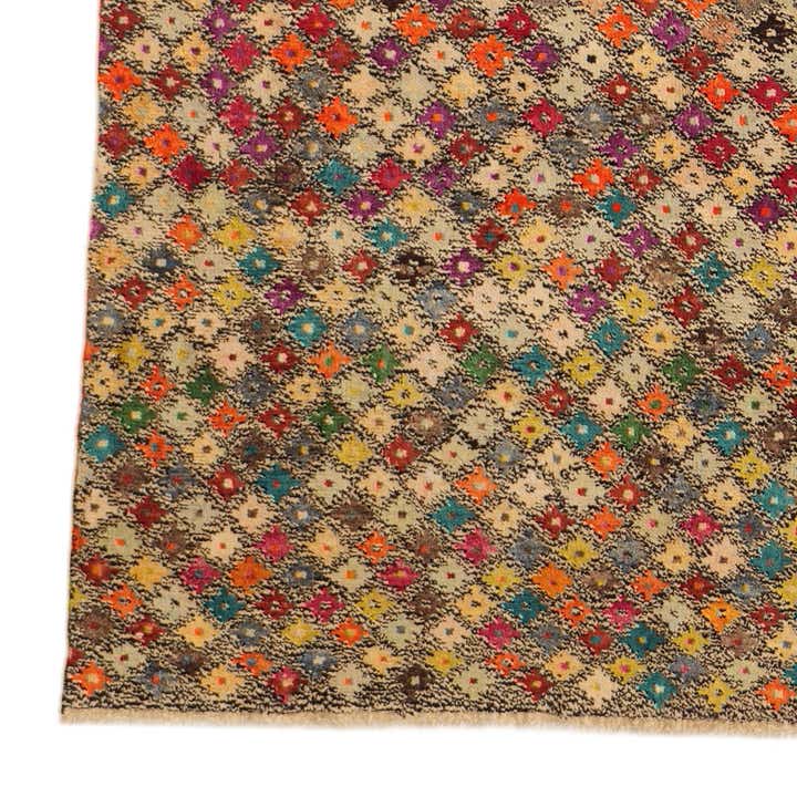 5' 8 x 8' 2 Hand Knotted Balouch Wool Rug