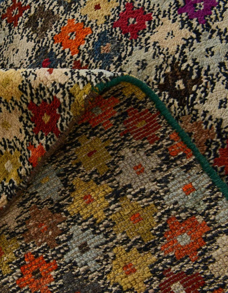 Detail image of 5' 8 x 8' 2 Hand Knotted Balouch Wool Rug