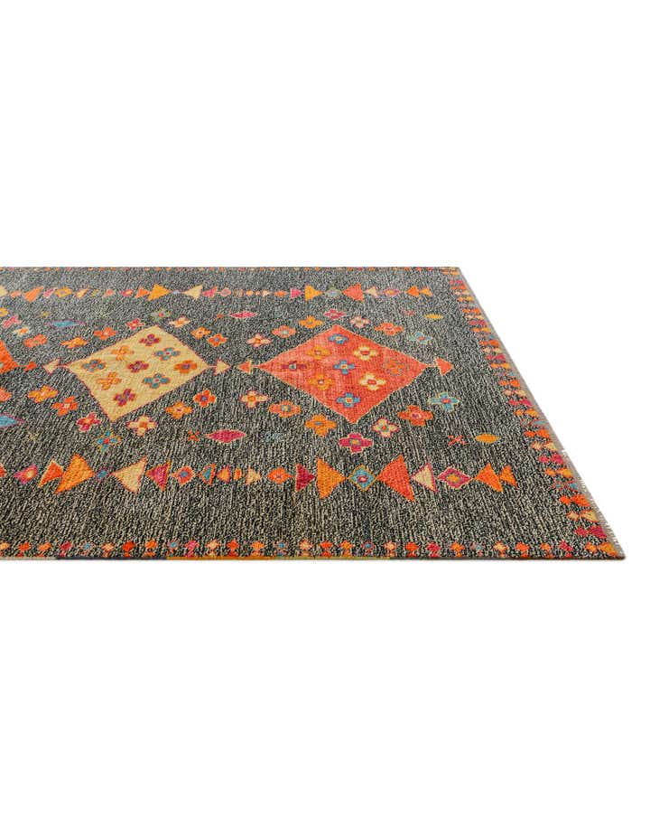 5' 11 x 8' 1 Hand Knotted Balouch Wool Rug