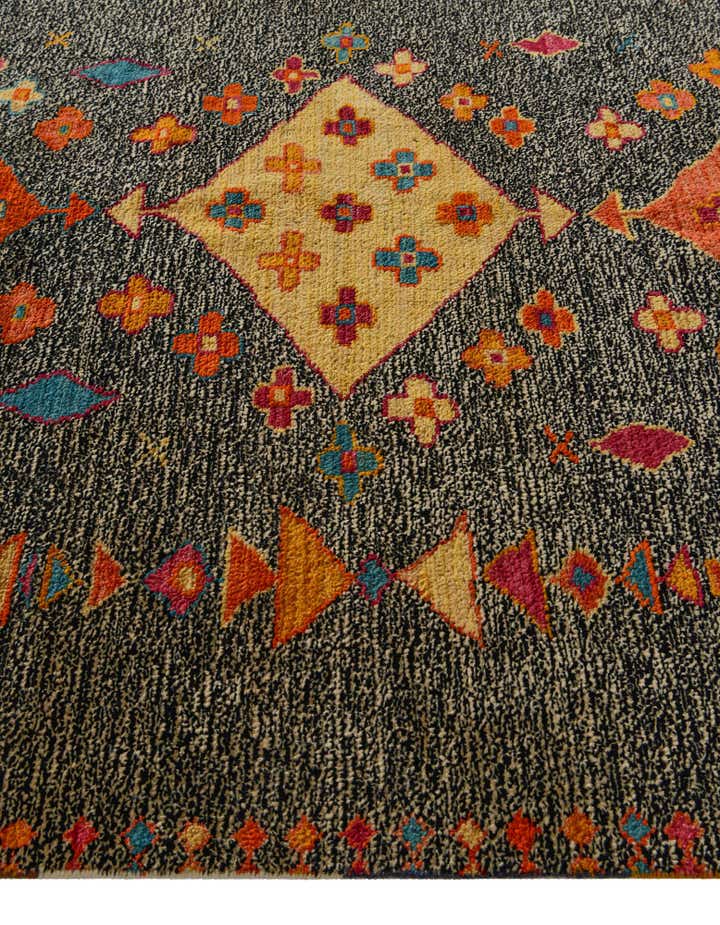 5' 11 x 8' 1 Hand Knotted Balouch Wool Rug