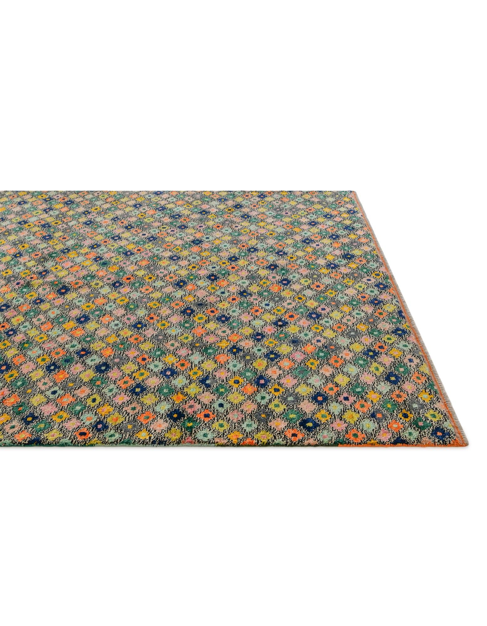 6' 7 x 9' 7 Hand Knotted Balouch Wool Rug