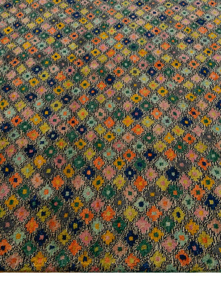 6' 7 x 9' 7 Hand Knotted Balouch Wool Rug