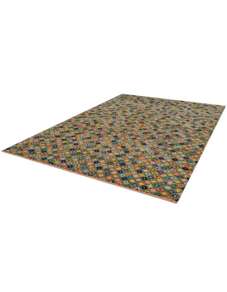 Detail image of 6' 7 x 9' 7 Hand Knotted Balouch Wool Rug