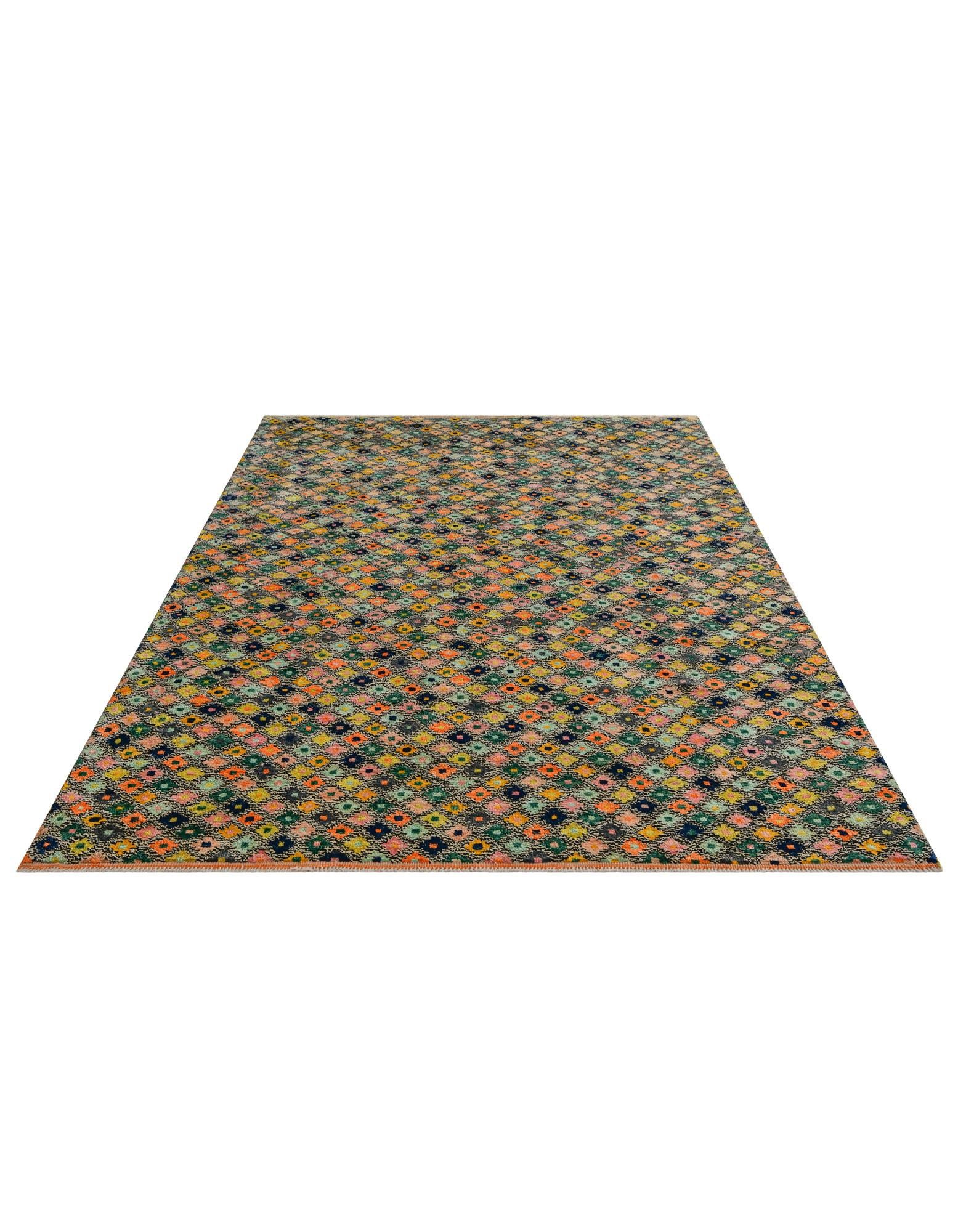 6' 7 x 9' 7 Hand Knotted Balouch Wool Rug