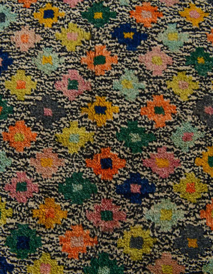 6' 7 x 9' 7 Hand Knotted Balouch Wool Rug