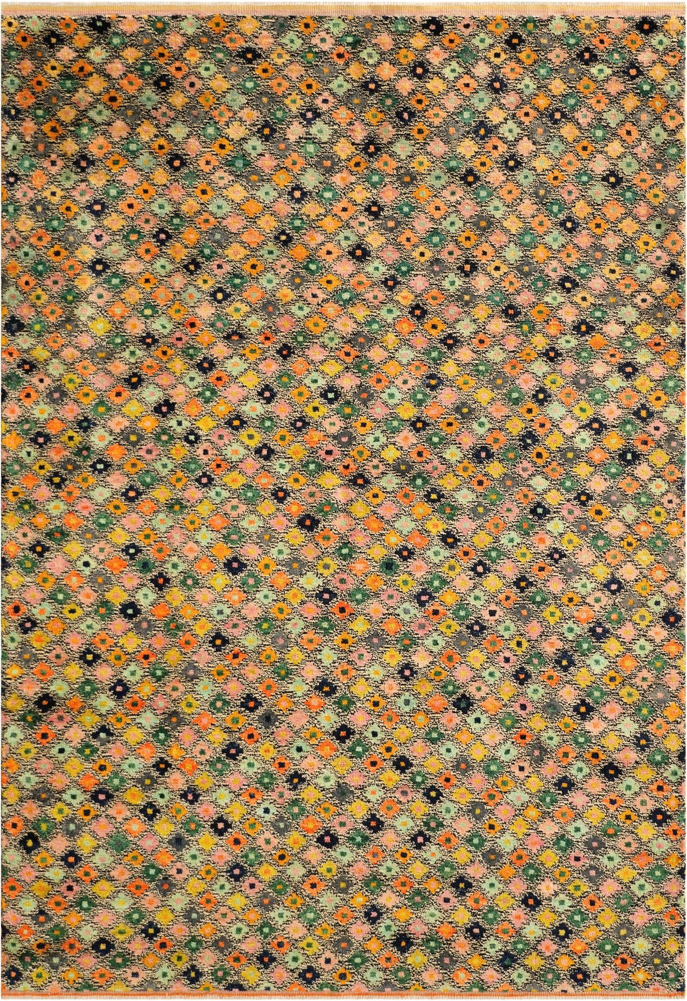 6' 7 x 9' 7 Hand Knotted Balouch Wool Rug