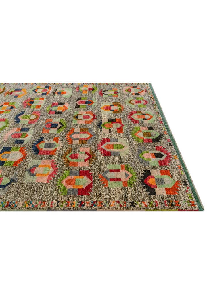 6' 9 x 10' 1 Hand Knotted Balouch Wool Rug