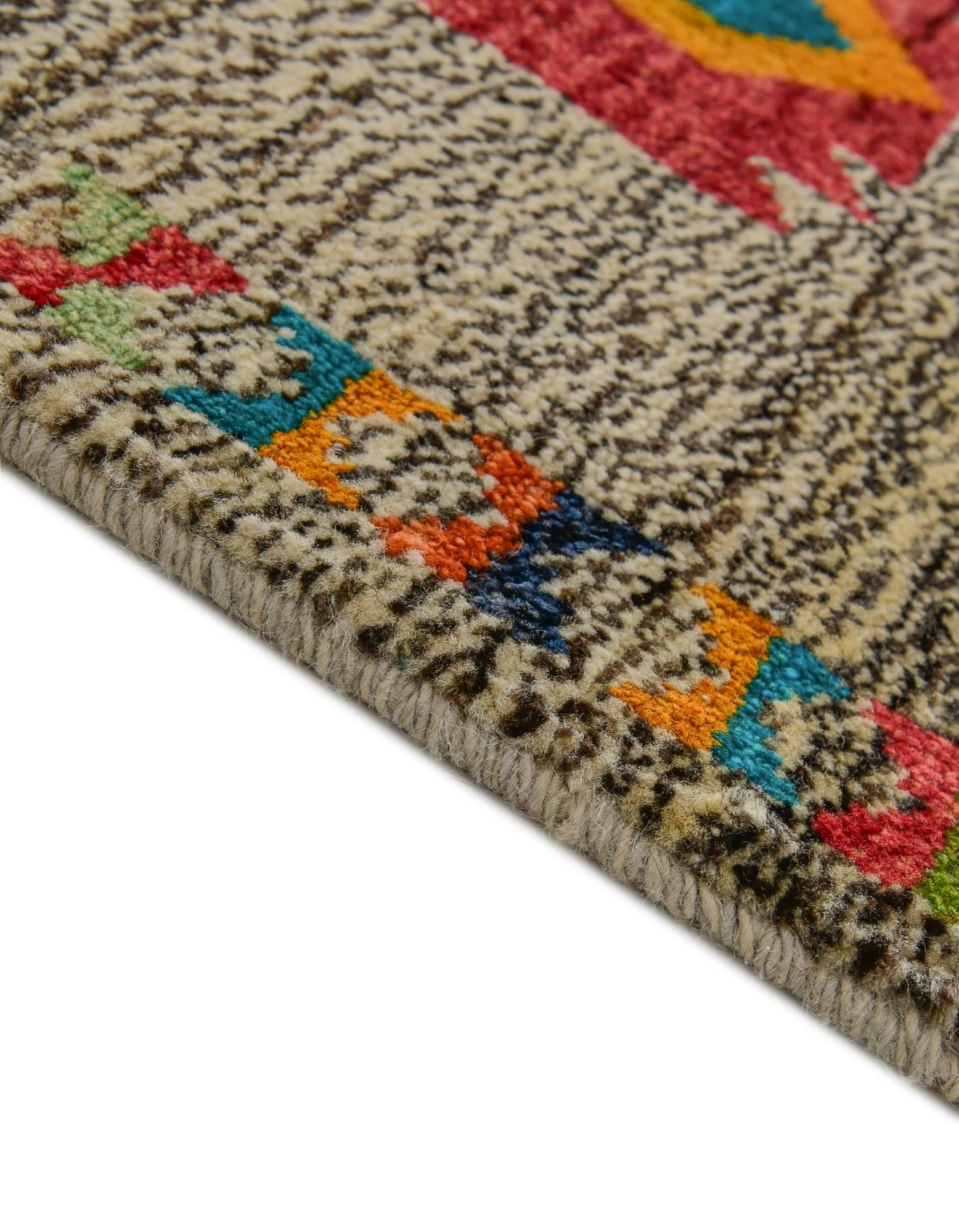 6' 9 x 10' 1 Hand Knotted Balouch Wool Rug