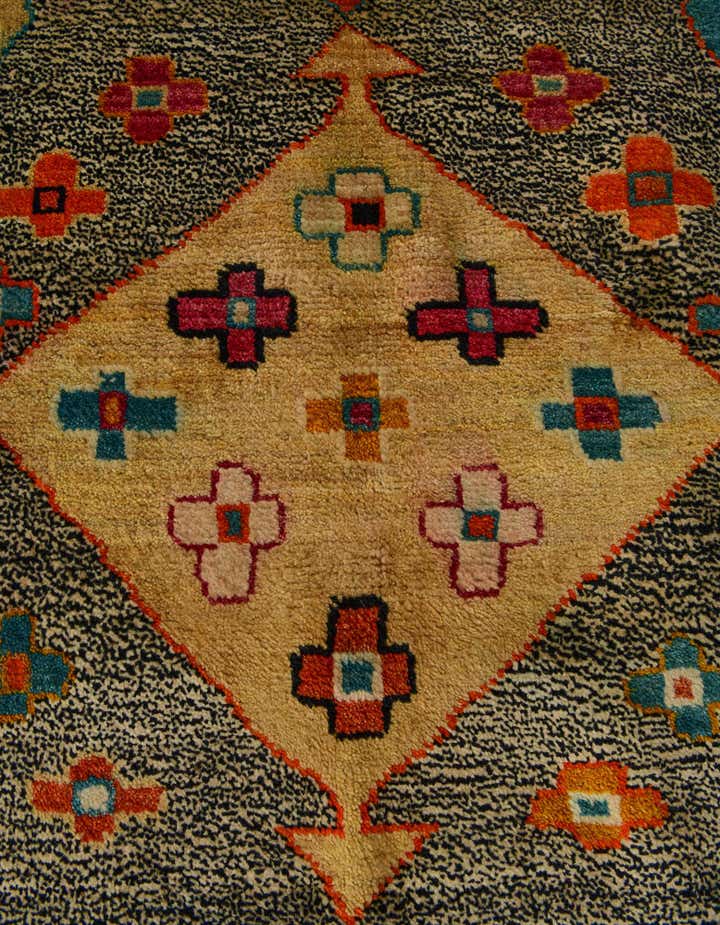 6' x 8' 2 Hand Knotted Balouch Wool Rug