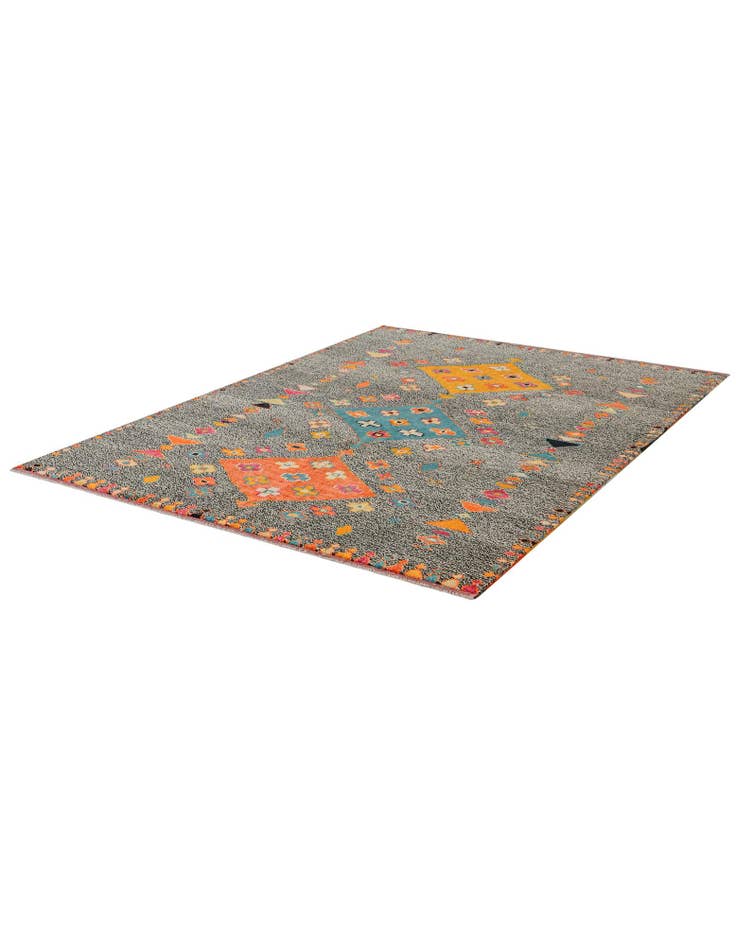 Detail image of 5' 10 x 8' 2 Hand Knotted Balouch Wool Rug