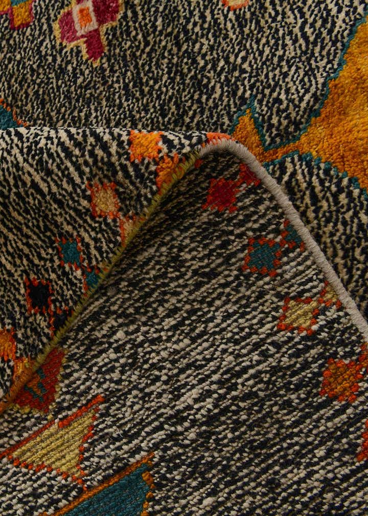 5' 10 x 8' 2 Hand Knotted Balouch Wool Rug