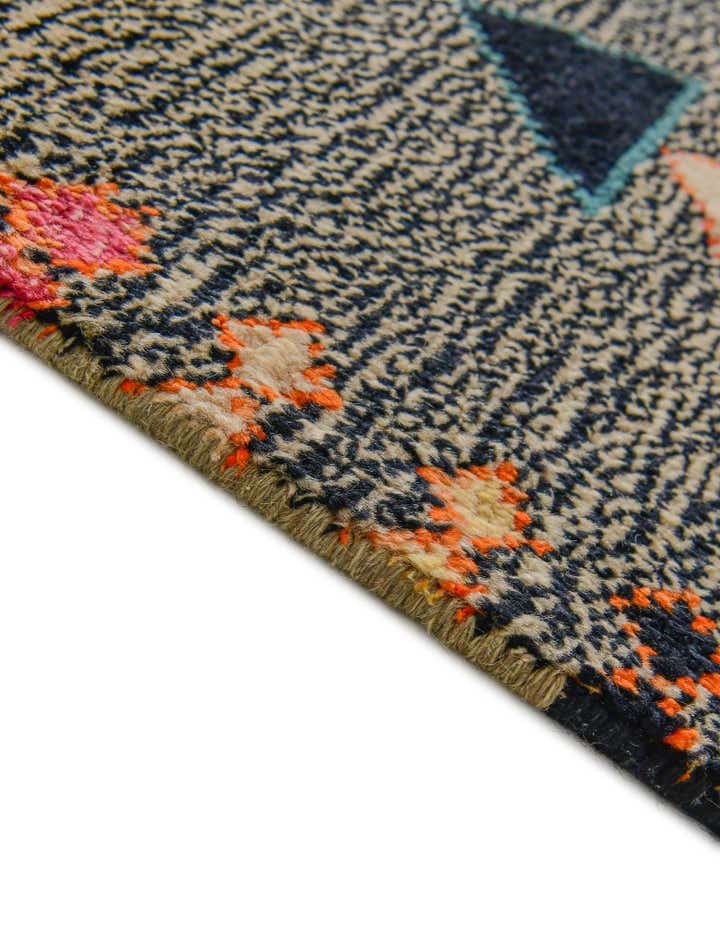 5' 10 x 8' 2 Hand Knotted Balouch Wool Rug