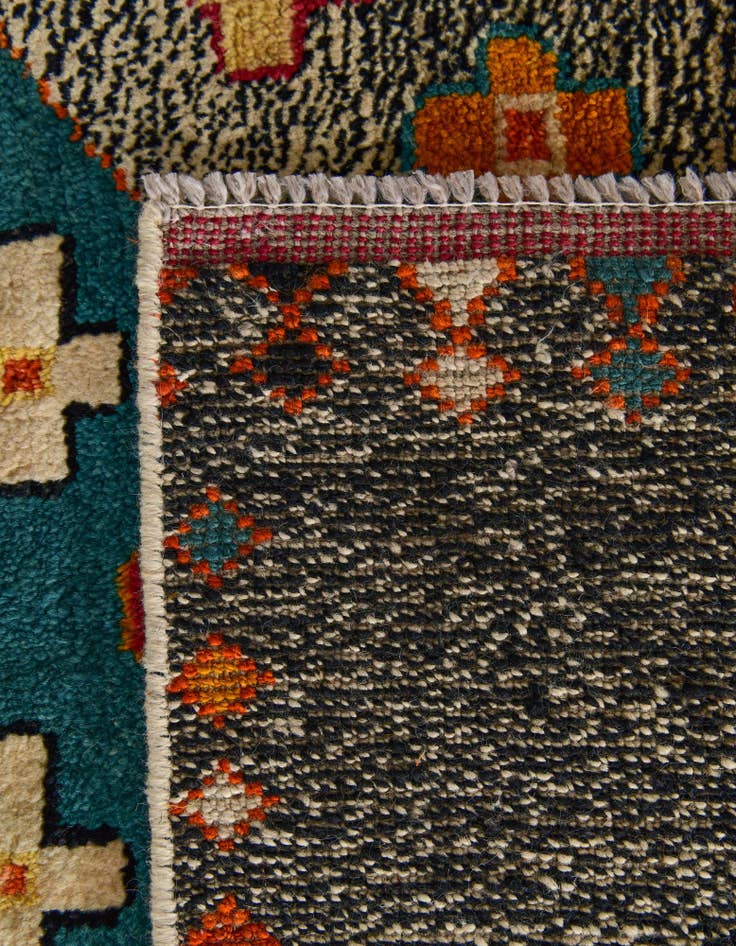 Detail image of 5' 10 x 8' 2 Hand Knotted Balouch Wool Rug
