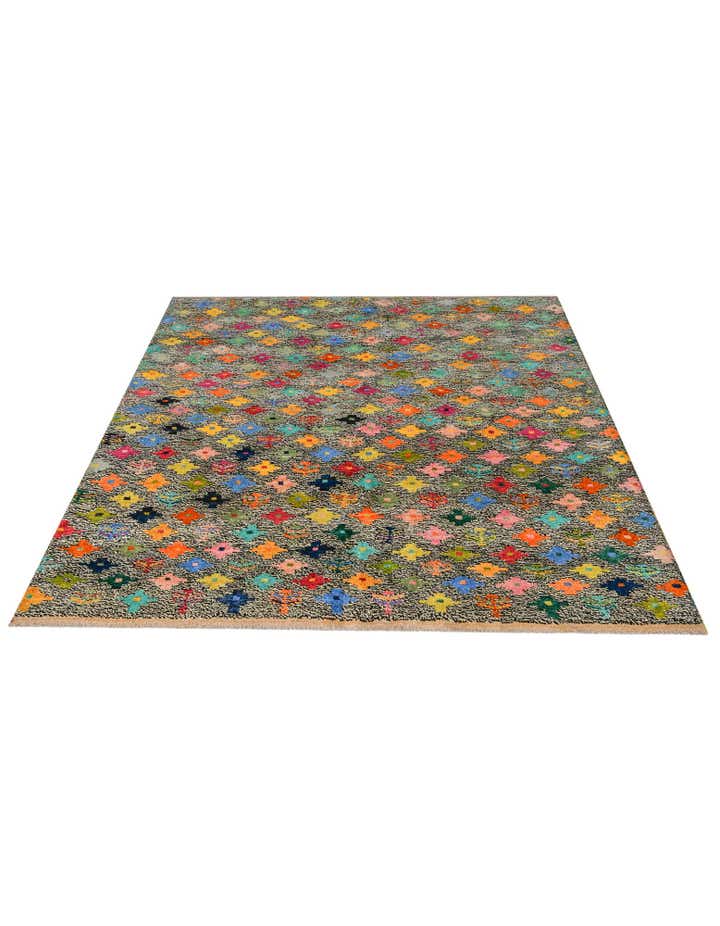 5' 6 x 7' 10 Hand Knotted Balouch Wool Rug