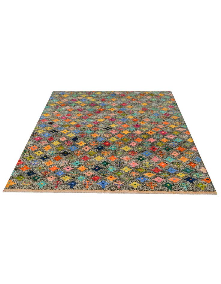 Detail image of 5' 6 x 7' 10 Hand Knotted Balouch Wool Rug