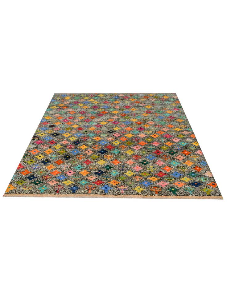 Detail image of 5' 6 x 7' 10 Hand Knotted Balouch Wool Rug